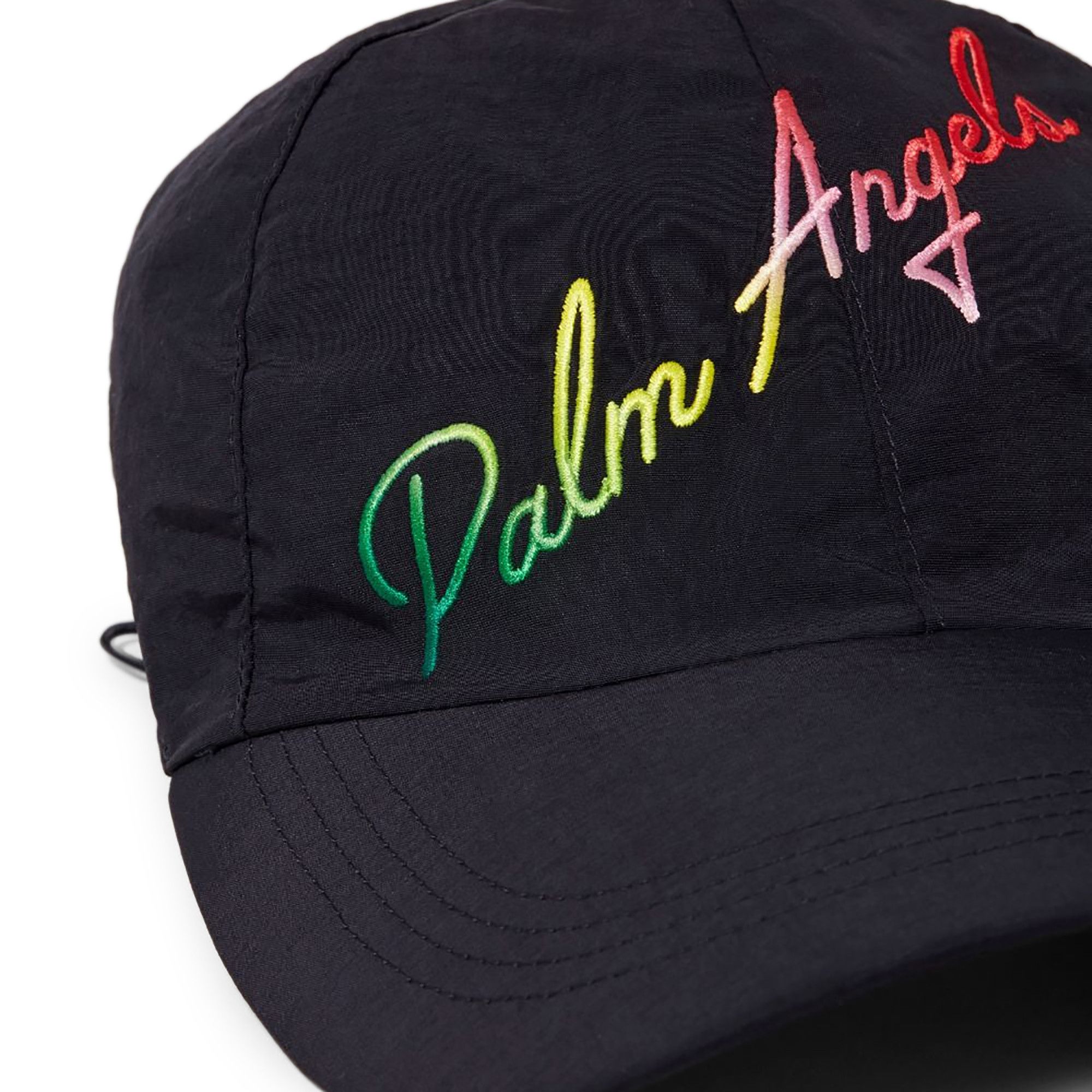 Buy Palm Angels Miami Logo Cap 'Black/Multi