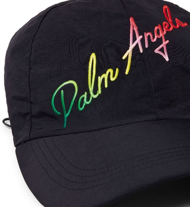 Palm Angels Miami Logo Cap BlackMulti