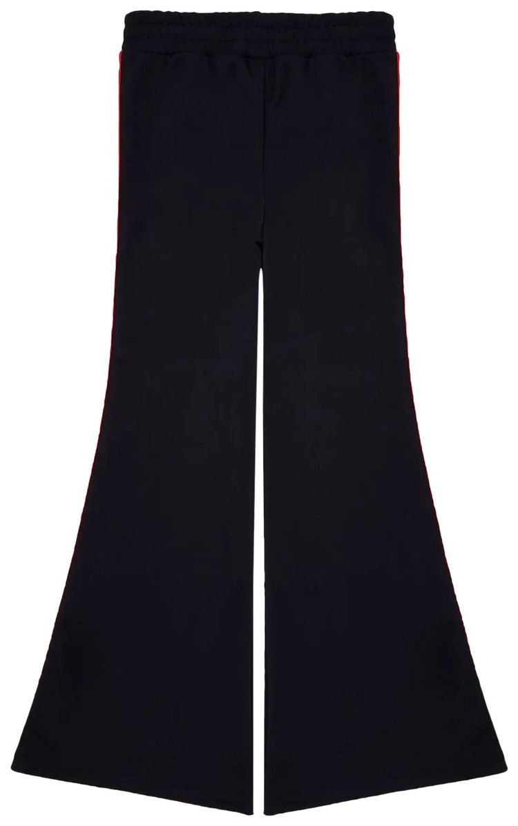 Palm Angels Miami Logo Wide Track Pants BlackMulti