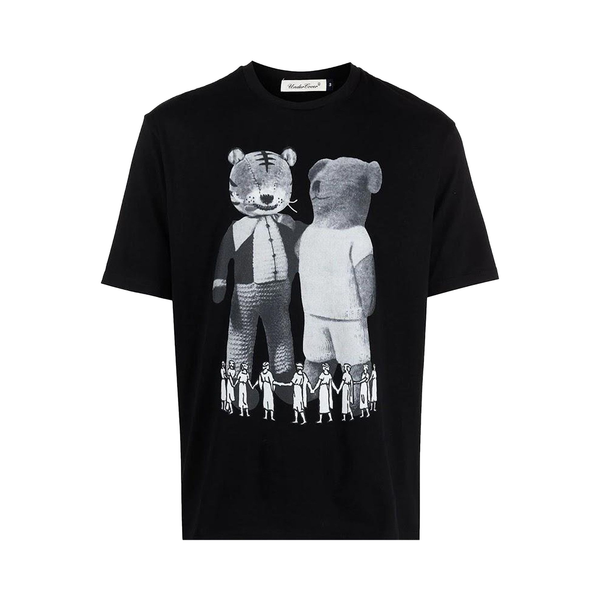 [UNDERCOVER]BIGTEE COLLAGE BEAR/BLACK(UC1E489   要在庫確認 BLACK｜UC1E9814｜UNDERCOVER OFFICIAL ONLINE STORE