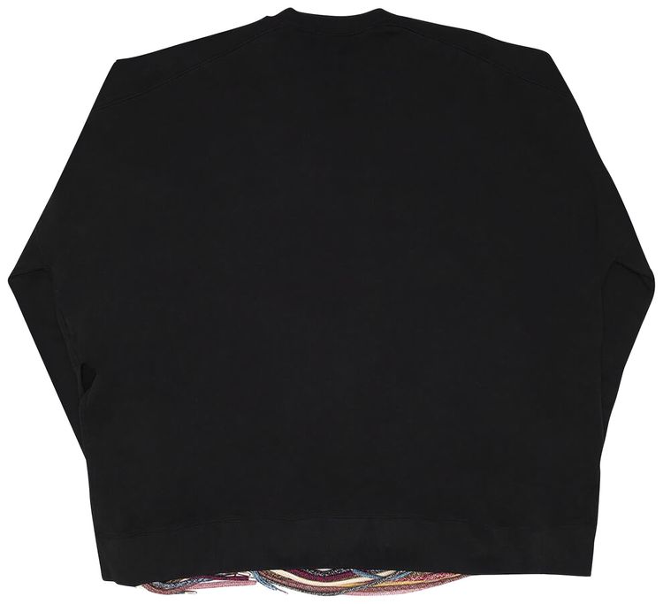 Ambush Multicord Crewneck Sweatshirt Black