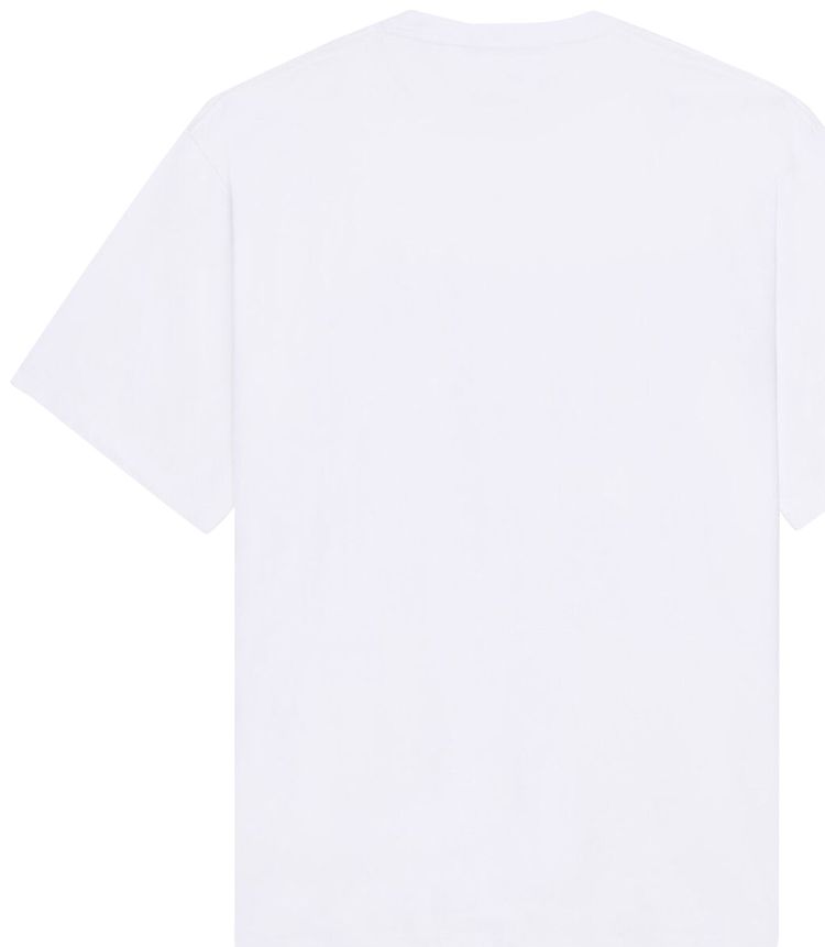 Balenciaga Scissors Flatground T Shirt WhiteBlack