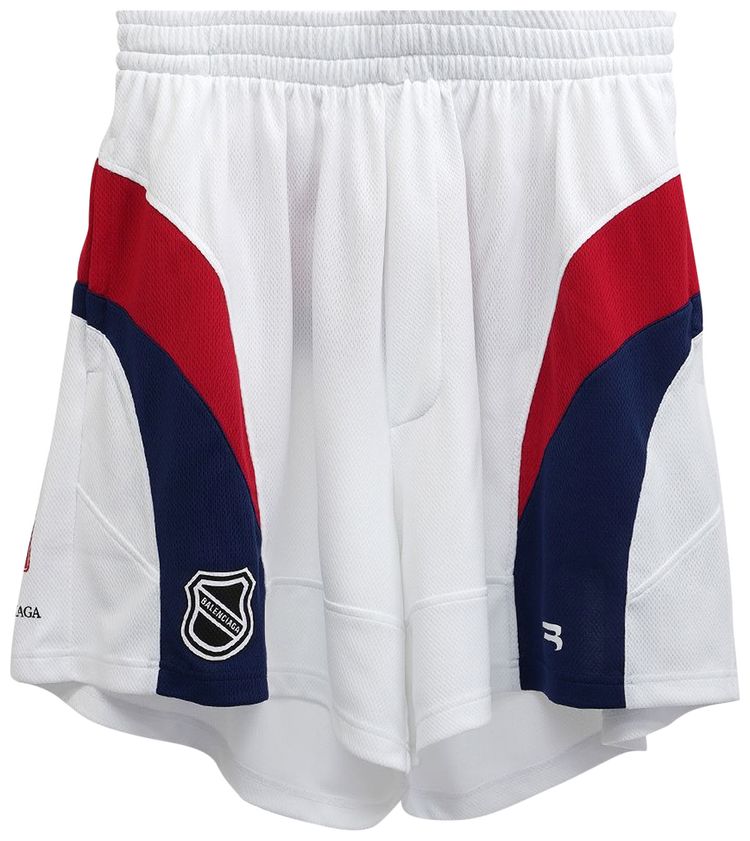 Balenciaga Hockey Shorts WhiteRedInk