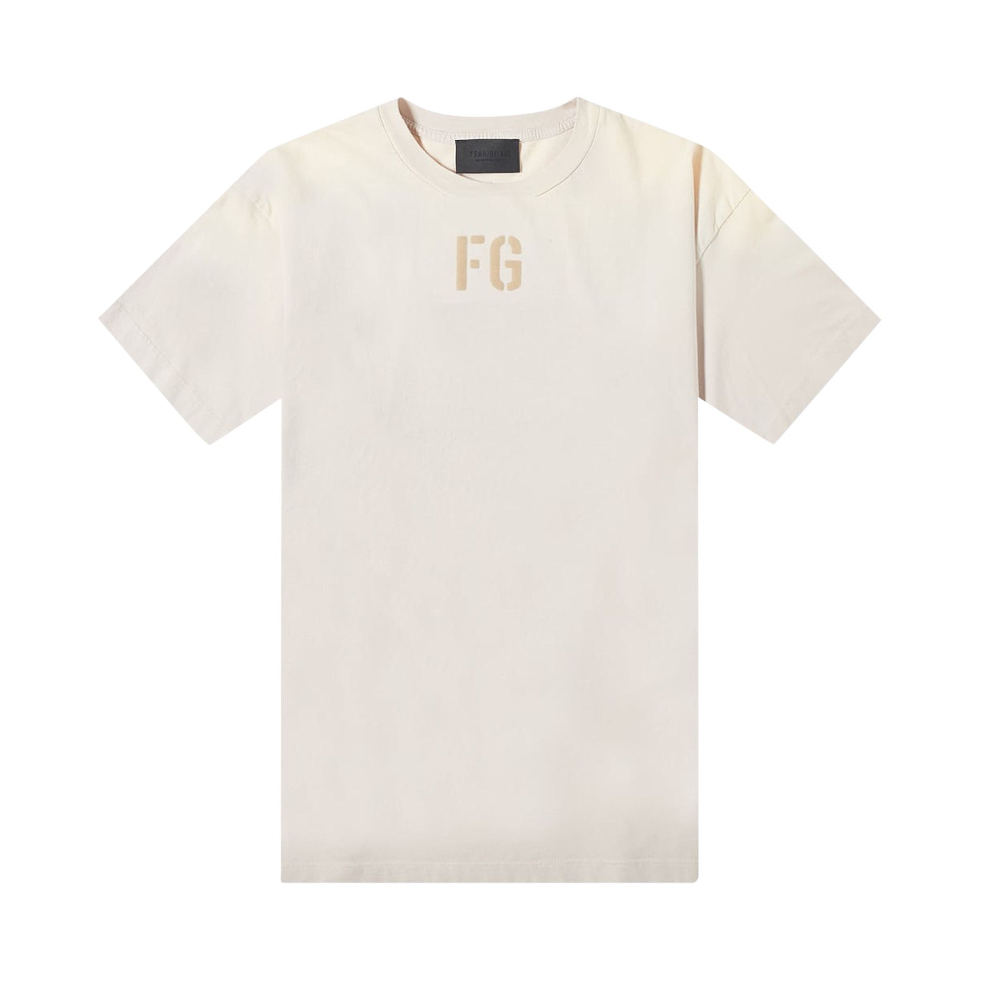 Buy Fear of God FG Tee 'Vintage Concrete White' - FG50 025CTJ 198