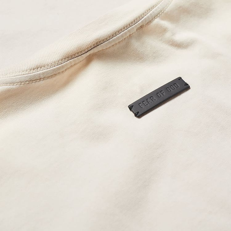 Fear of God FG Tee Vintage Concrete White
