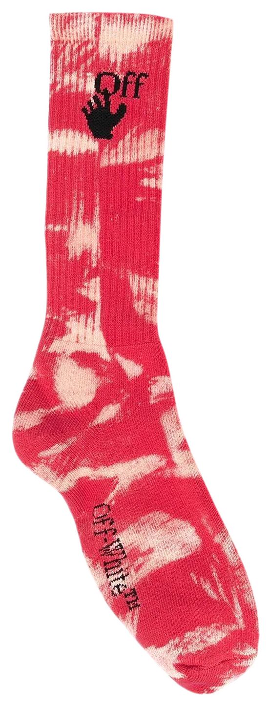 Off White Hand Off Mid Vintage Socks SambaBlack