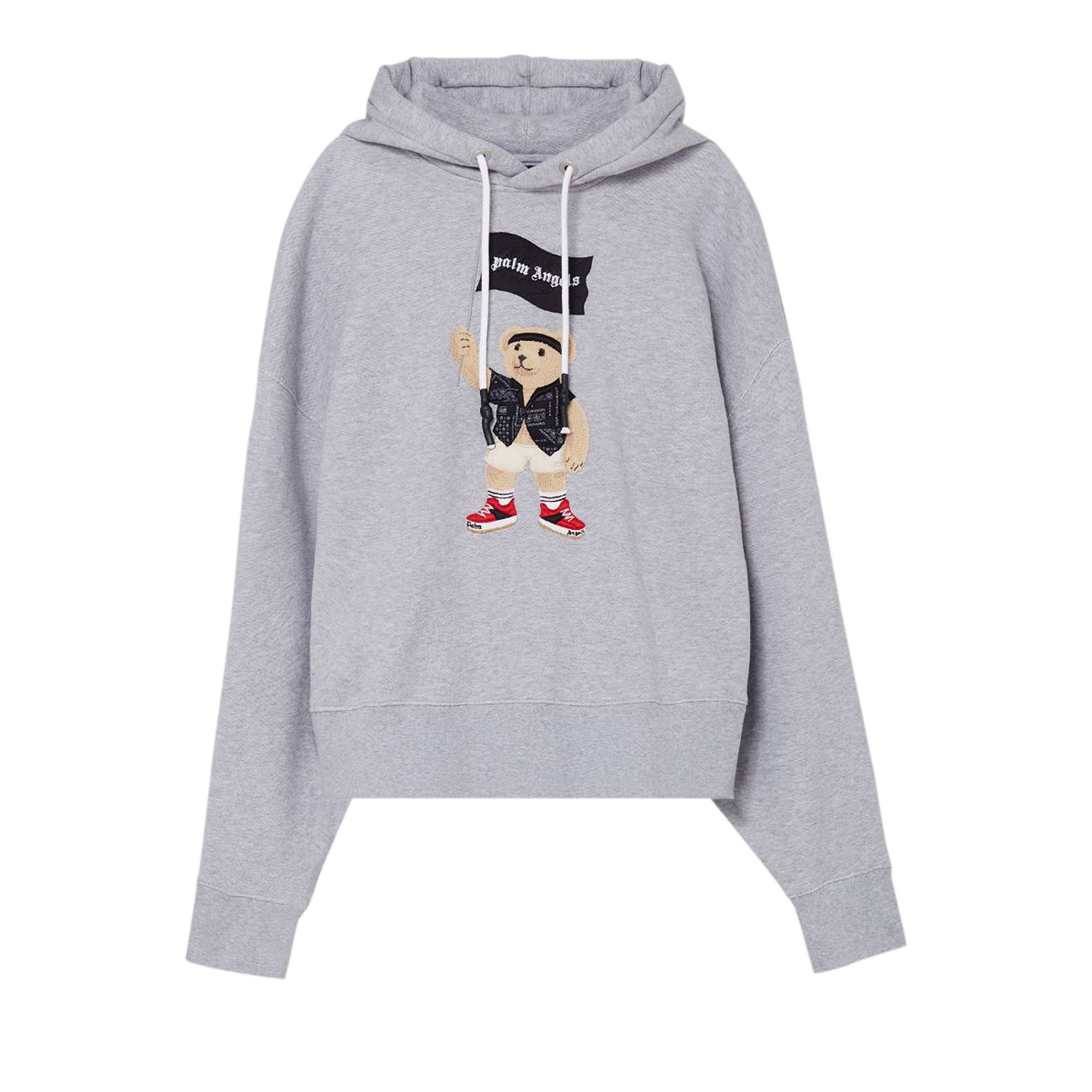 Palm angels grey hoodie hotsell