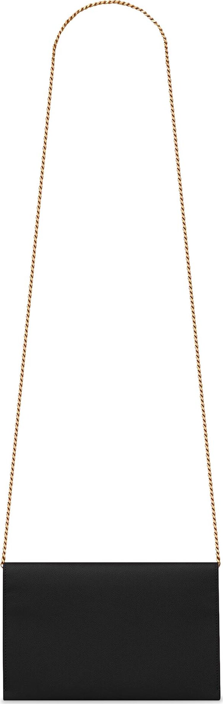 Saint Laurent Uptown Wallet On Chain Nero