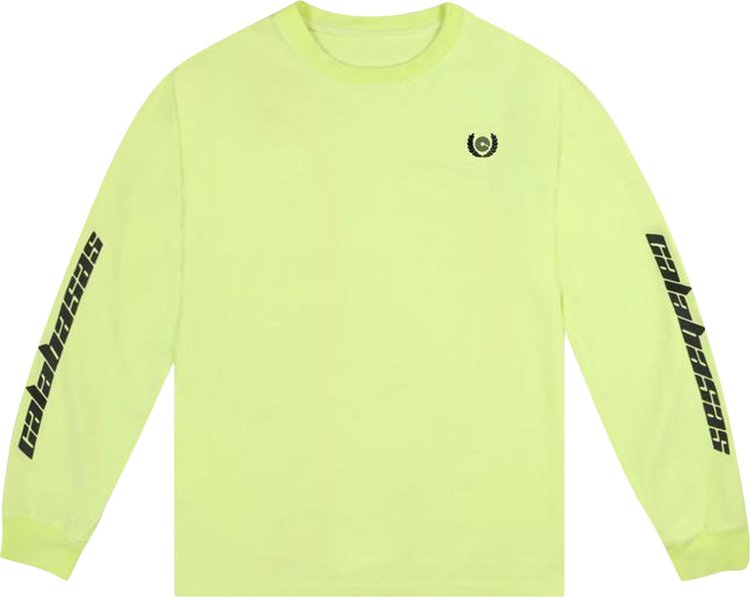 Kanye West Calabasas Long Sleeve Frozen Yellow