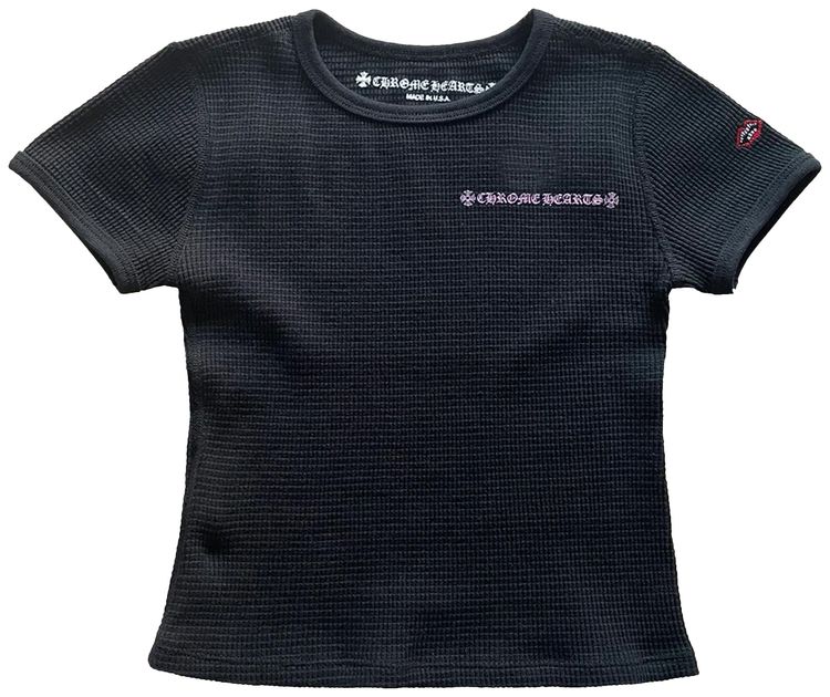 Chrome Hearts x Matty Boy Thermal Short Sleeve Top BlackPink