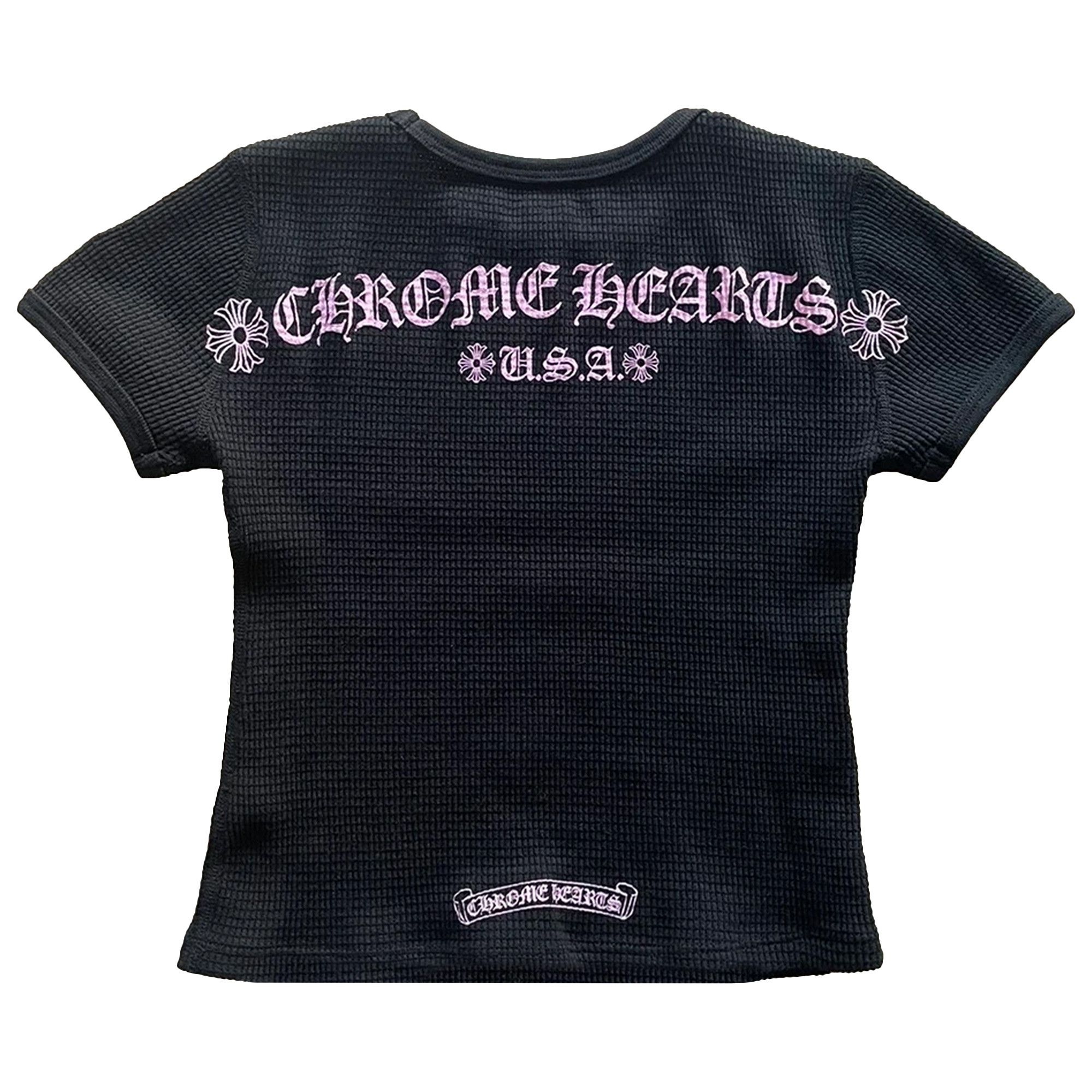 Buy Chrome Hearts x Matty Boy Thermal Short-Sleeve Top Buy Chrome Hearts x Matty Boy Thermal Short-Sleeve Top