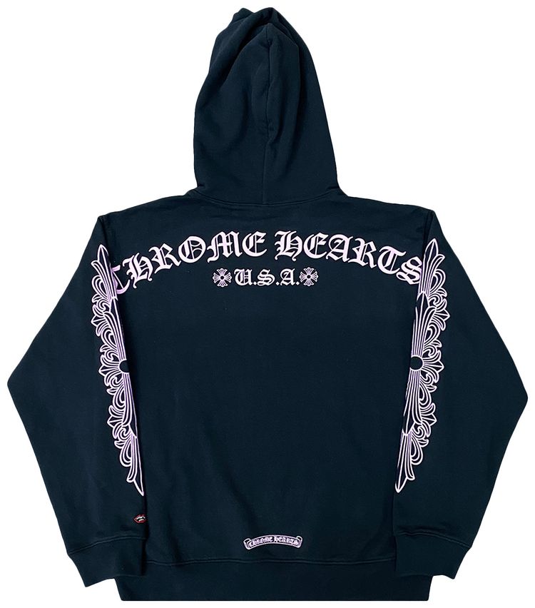 Chrome Hearts x Matty Boy Anarchy Arc PPO Hoodie BlackPink