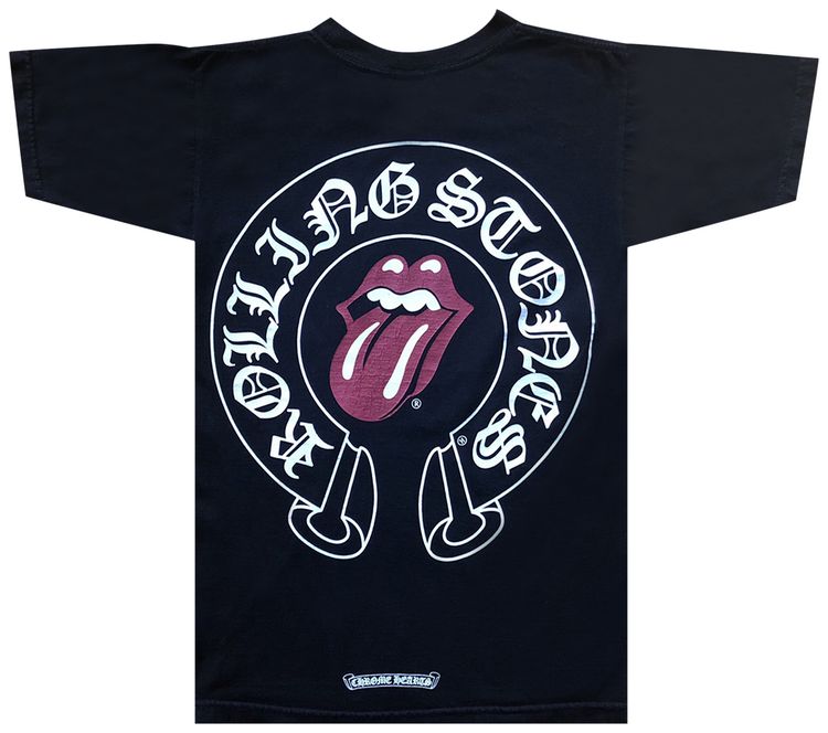 Chrome Hearts x The Rolling Stones T Shirt Black