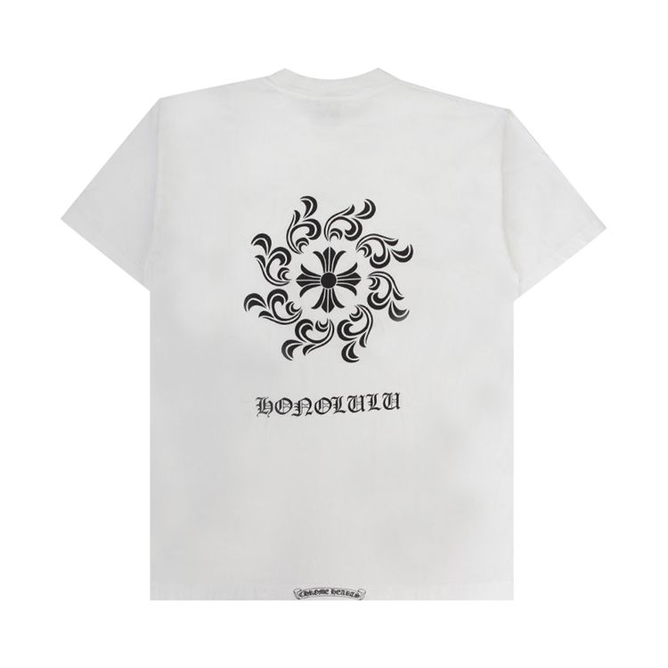 Chrome Hearts Spiral T Shirt Honolulu Exclusive White