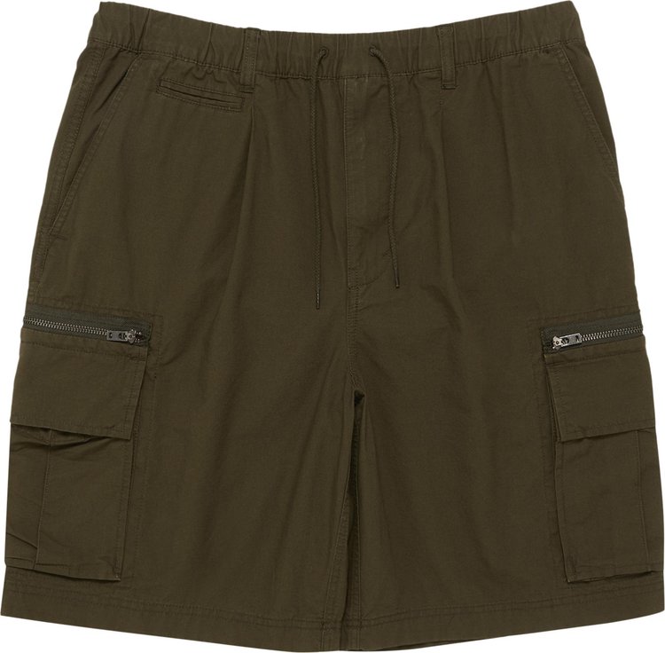 thisisneverthat Zip Cargo Short Khaki