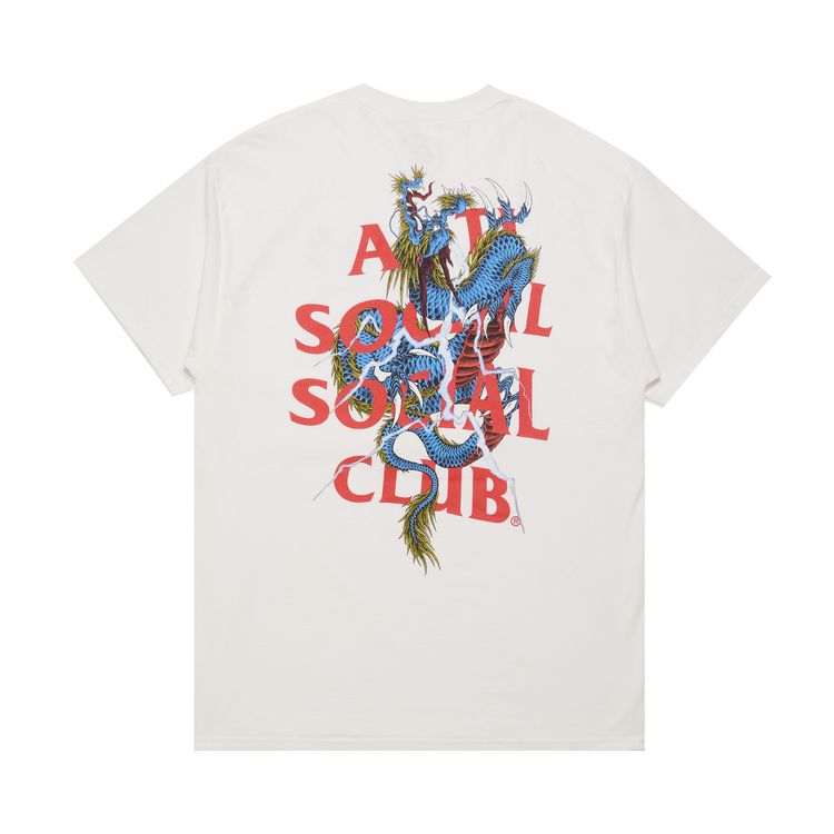 Anti Social Social Club Double Dragon Tee White