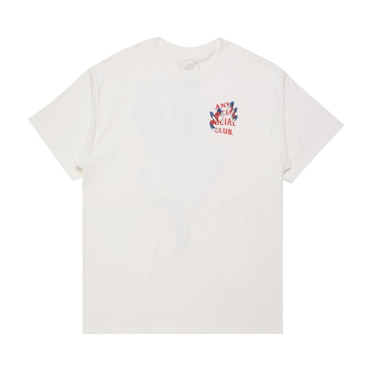 Anti Social Social Club Double Dragon Tee White