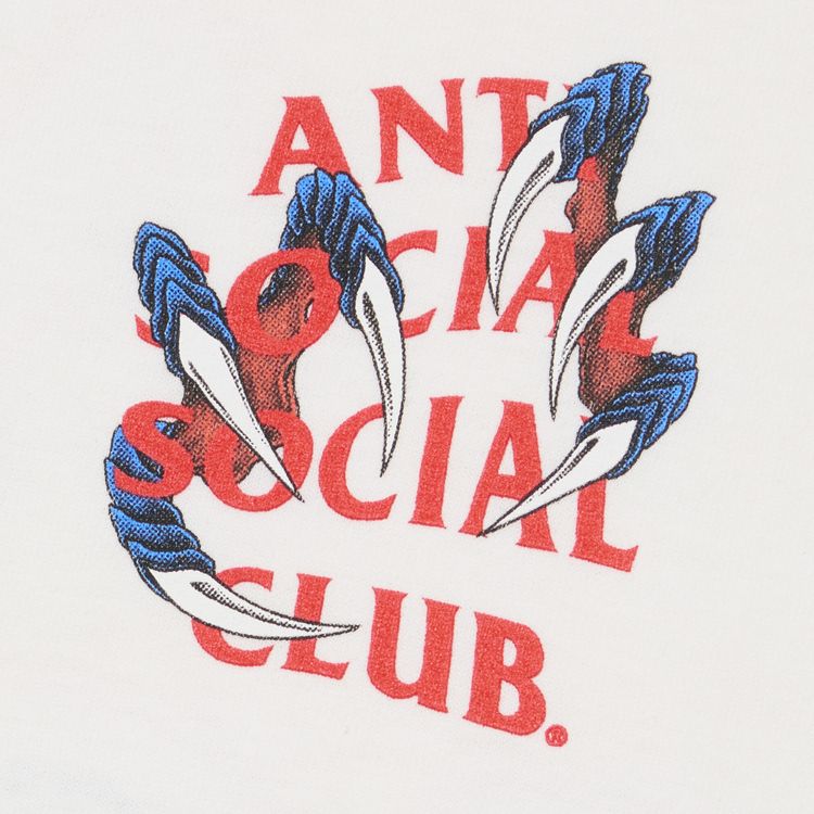 Anti Social Social Club Double Dragon Tee White