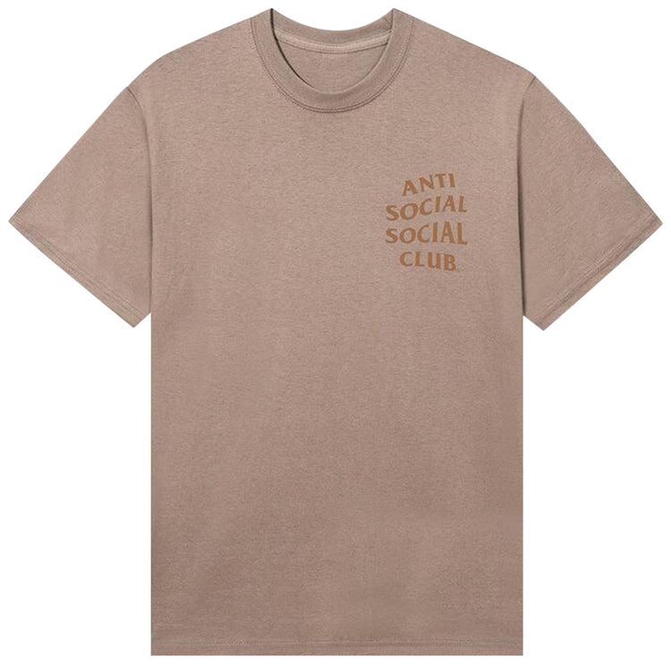 Anti Social Social Club Mind Games Tee Sand