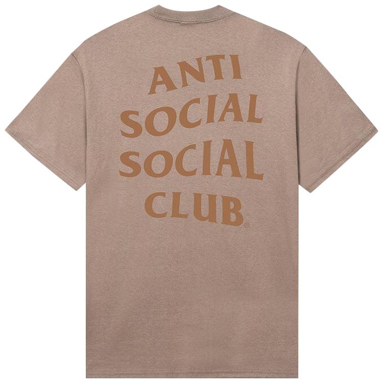 Anti Social Social Club Mind Games Tee Sand