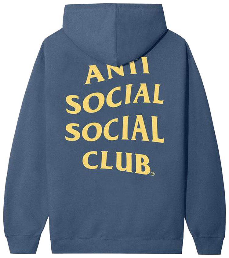 Anti Social Social Club Mind Games Hoodie Storm Blue