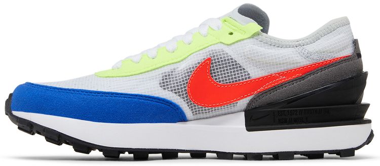 Nike Waffle One GS White Bright Crimson
