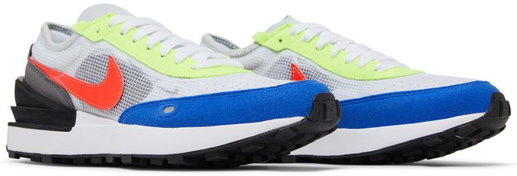 Nike Waffle One GS White Bright Crimson