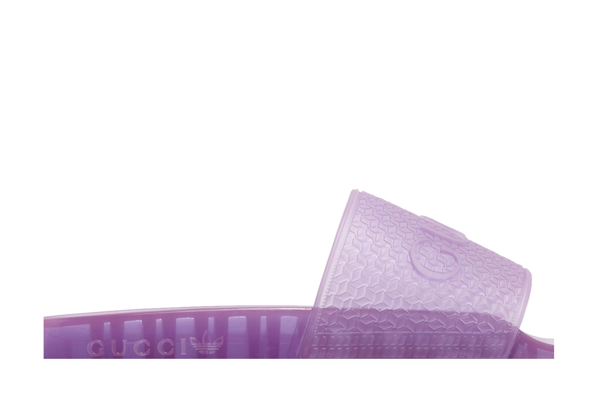 Buy Gucci x Wmns Adilette Slide Sandal Transparent Purple IE2253 GOAT