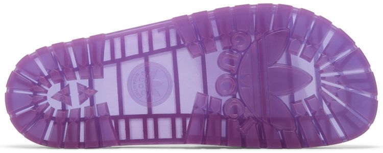 Gucci x adidas Wmns Adilette Slide Sandal Transparent Purple