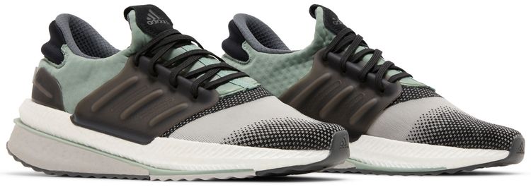 Adidas X PLRBOOST Grey Silver Green