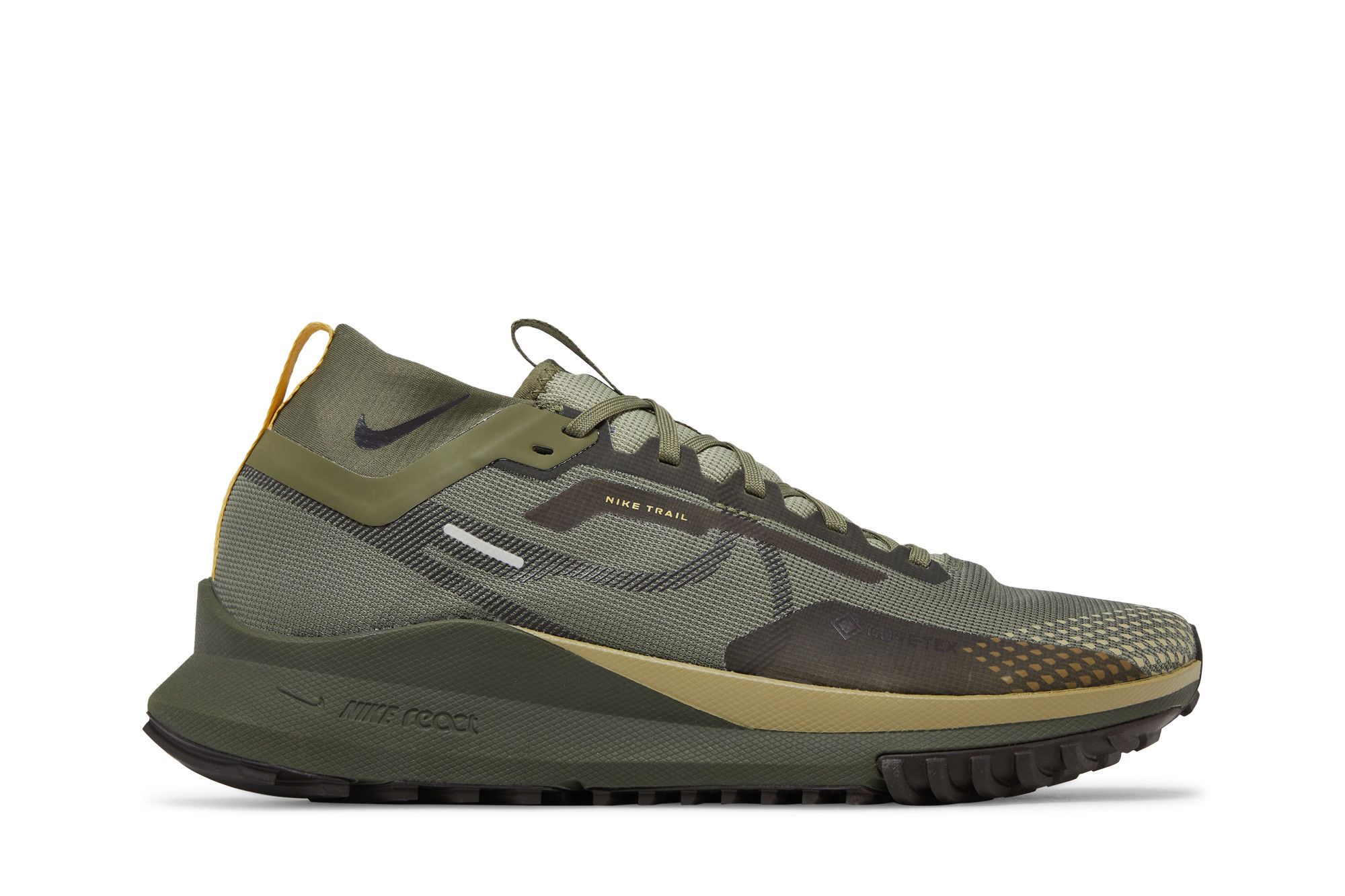 Size 10.5 React Pegasus Trail 4 GORE TEX Medium Olive