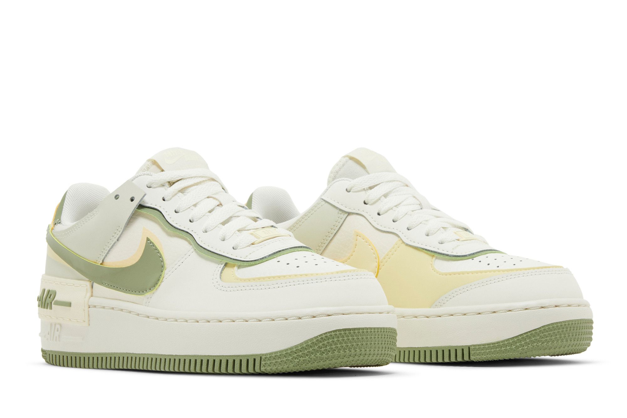 Buy Wmns Air Force 1 Shadow Pale Ivory Oil Green FN6335 101 GOAT CA