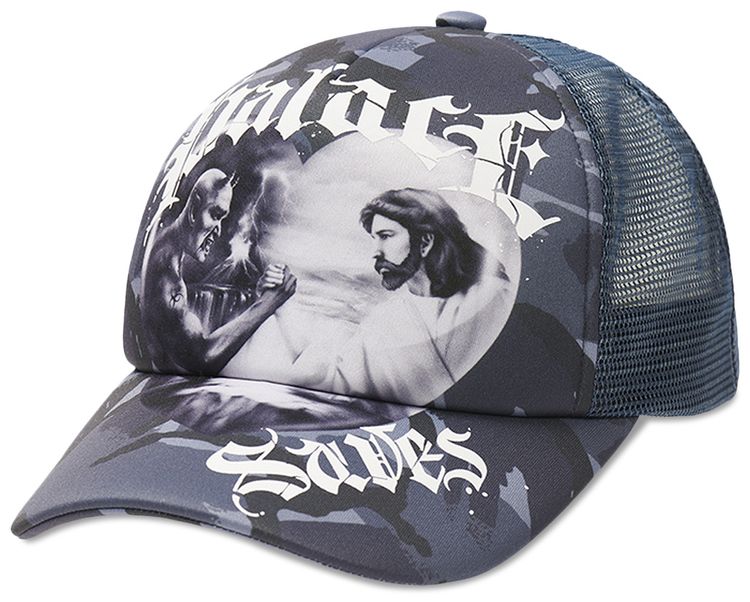 Palace Saves Trucker Blue Camo