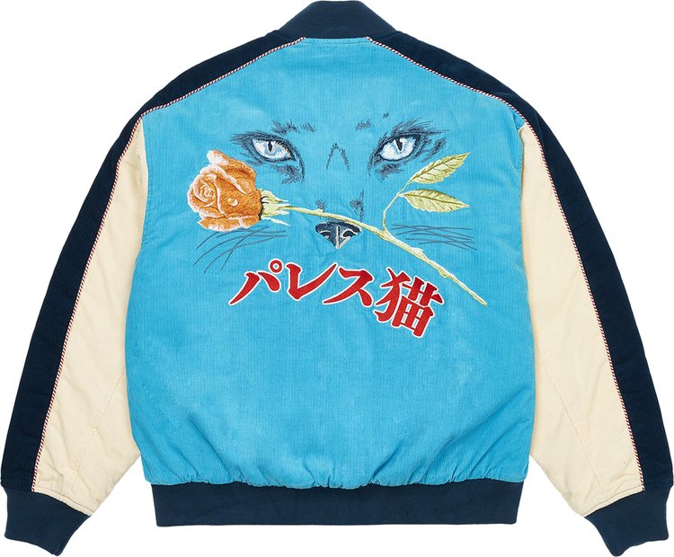 Palace Cat Eye Bomber Jacket Real Teal