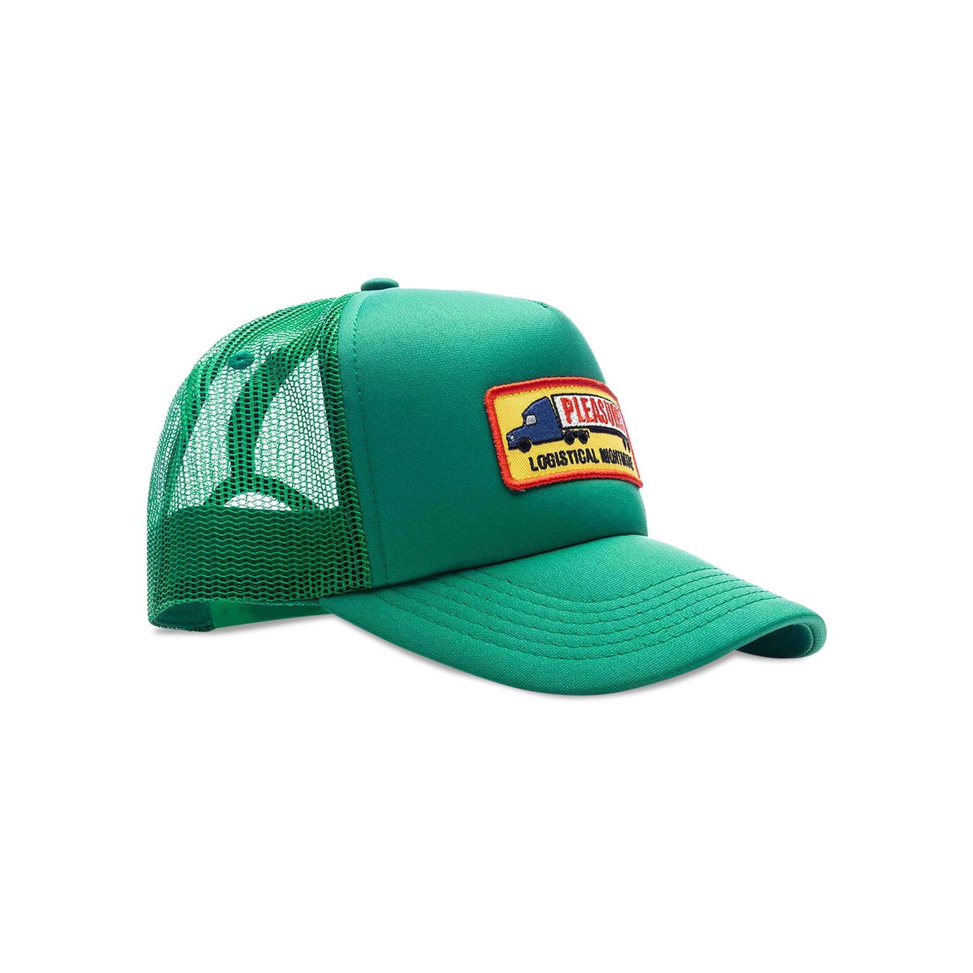 Buy Pleasures Nightmare Trucker 'Green' - P24SU064 GREE | GOAT
