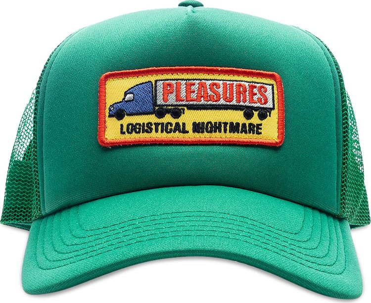 Pleasures Nightmare Trucker Green