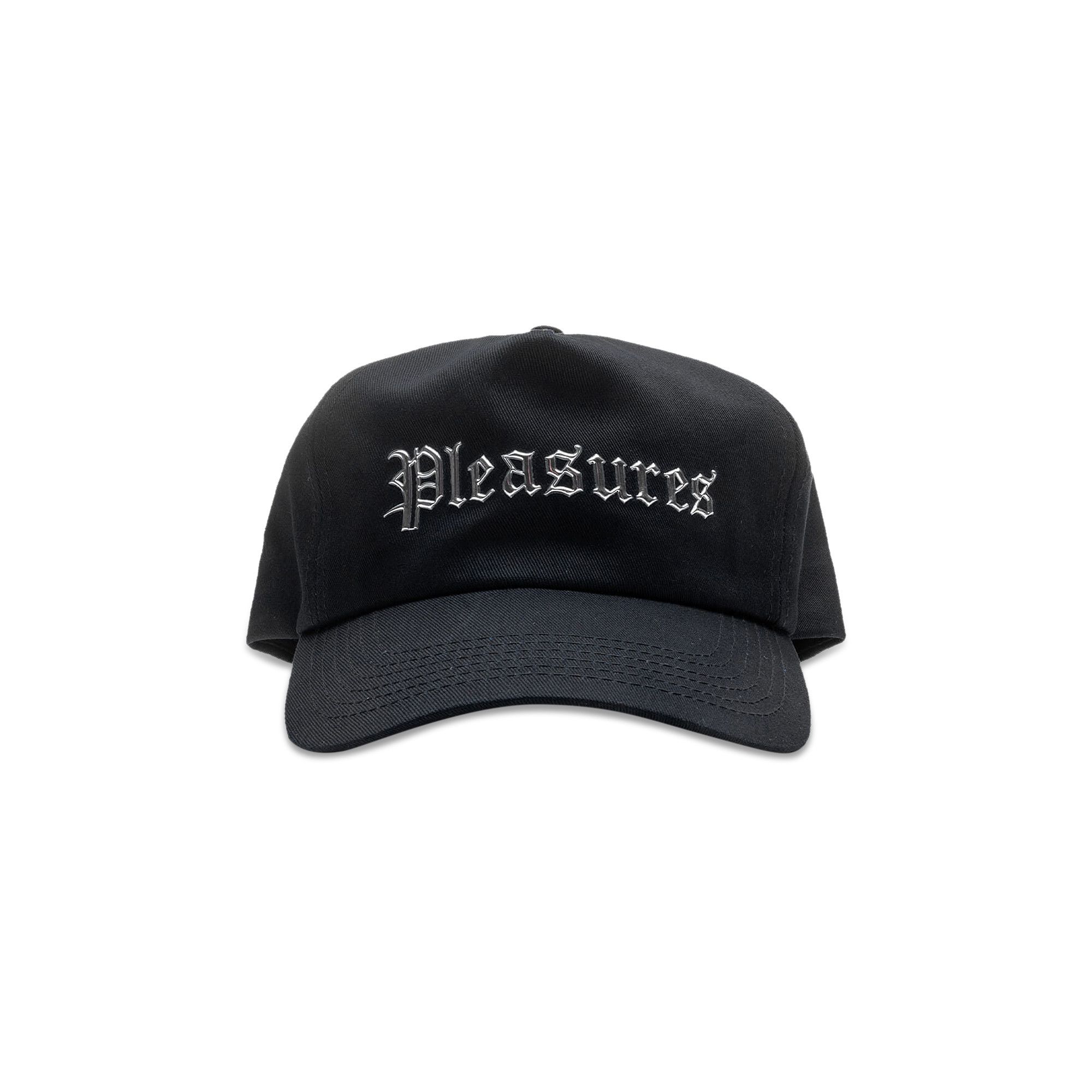 Buy Pleasures Chrome Snapback 'Black' - P24SU065 BLAC | GOAT