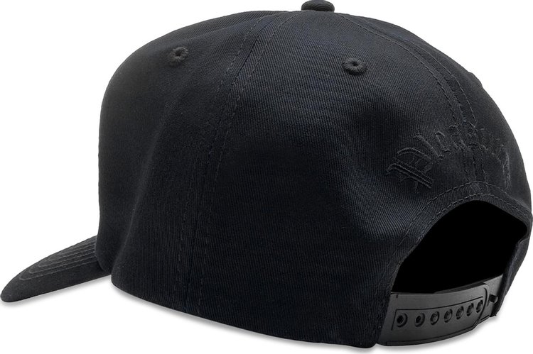 Pleasures Chrome Snapback Black