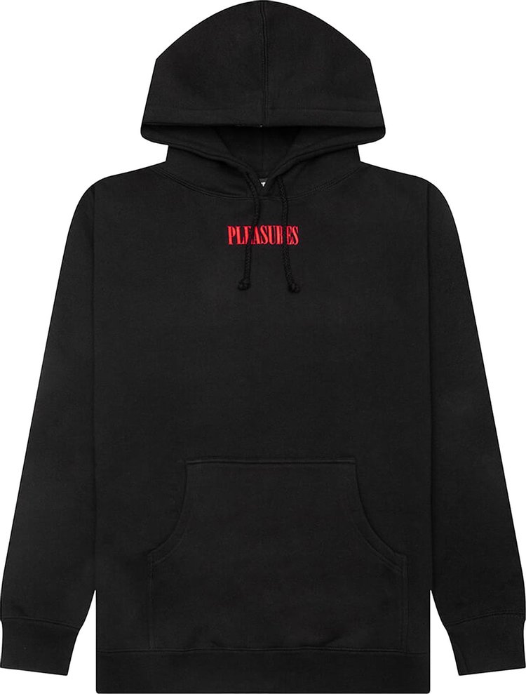 Pleasures Vertical Hoodie Black