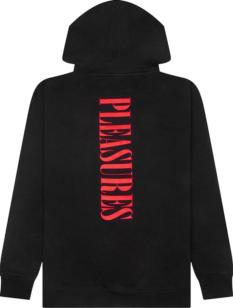 Pleasures Vertical Hoodie Black