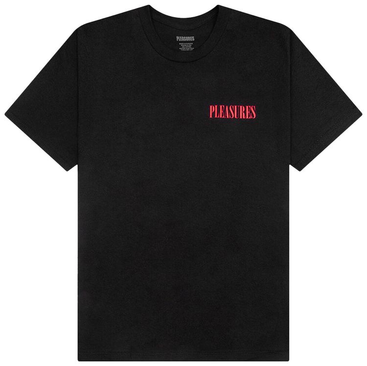 Pleasures Vertical T Shirt Black