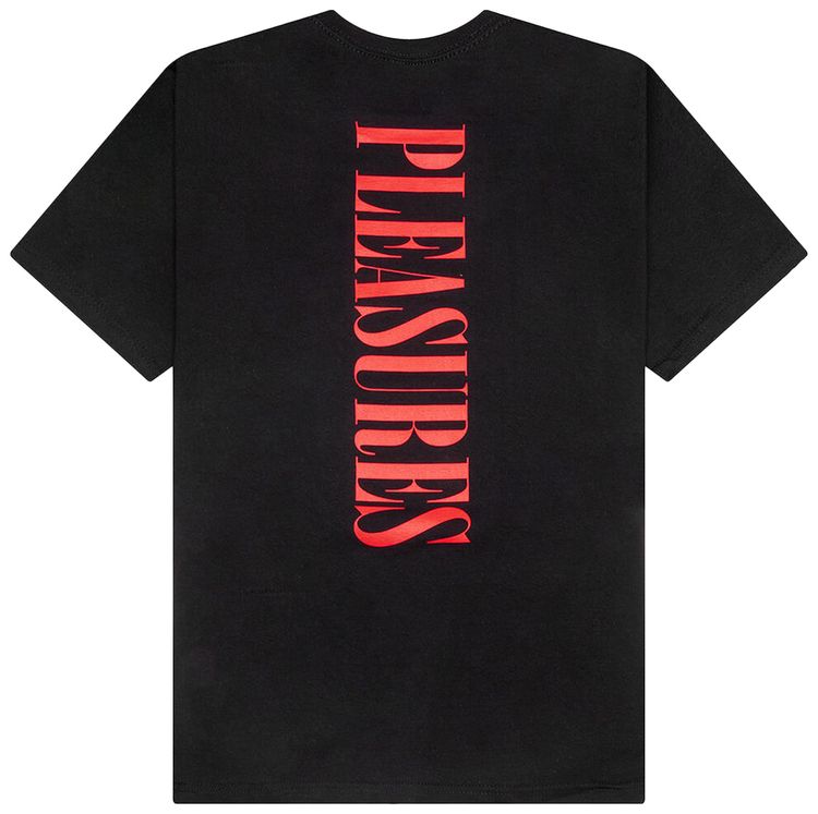 Pleasures Vertical T Shirt Black