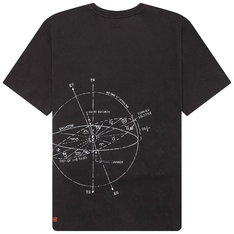 Ksubi Diagrams Biggie T Shirt Faded Black