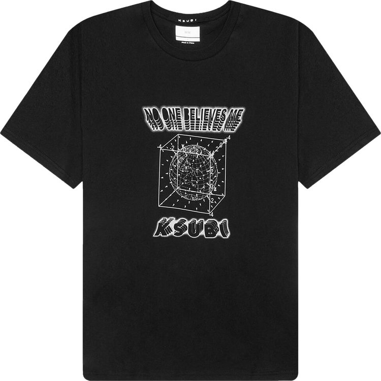 Ksubi Holograph Kash T-Shirt 'Jet Black'