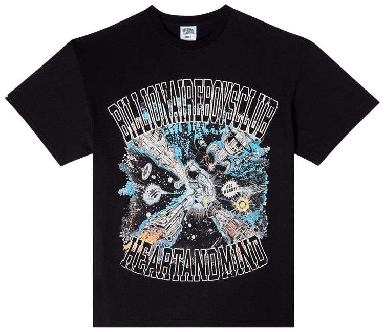 Billionaire Boys Club All Heart T Shirt Black