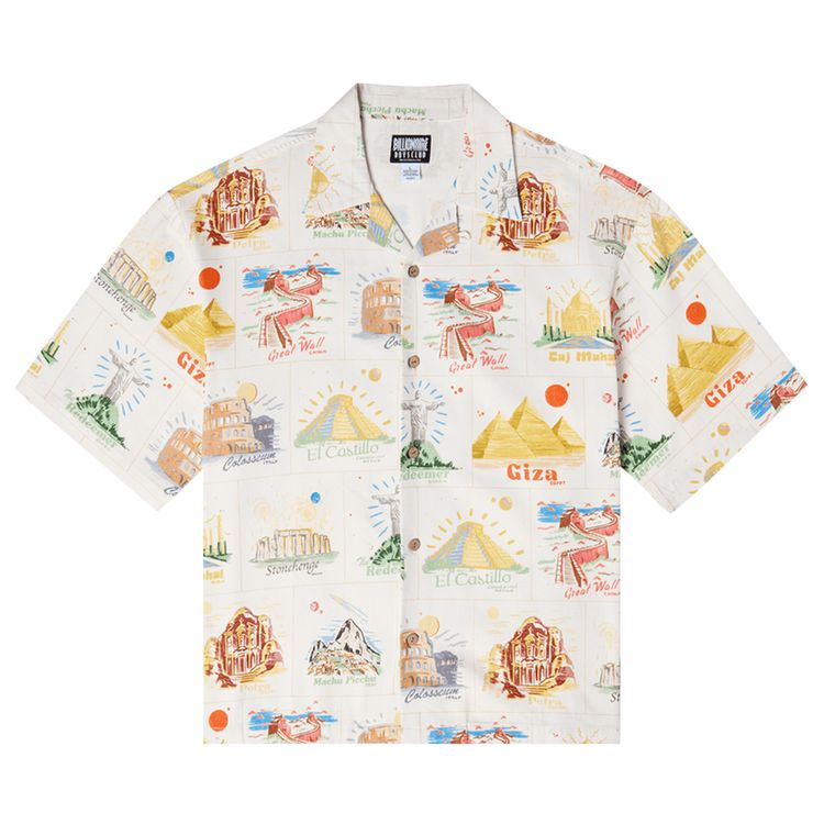 Billionaire Boys Club Globetrotter Shirt Gardenia