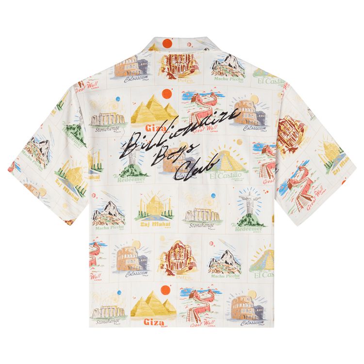 Billionaire Boys Club Globetrotter Shirt Gardenia