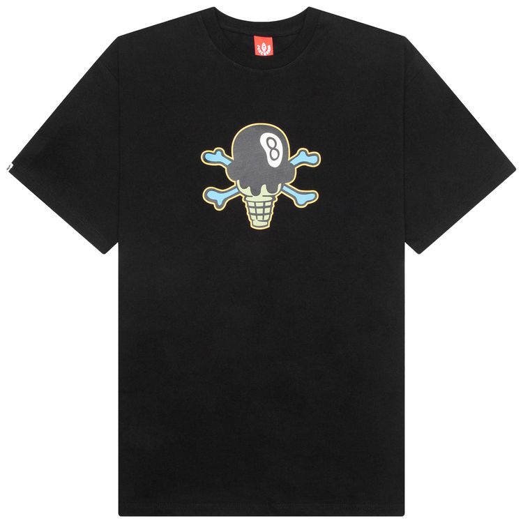 Icecream 8 Ball Tee Black