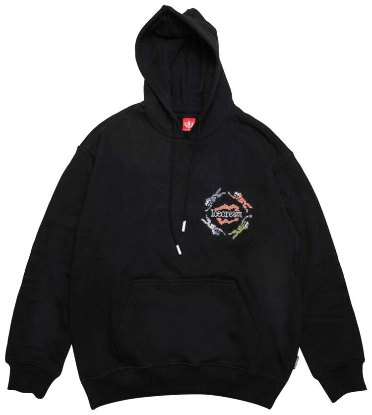 Icecream Dippin Dots Hoodie Black