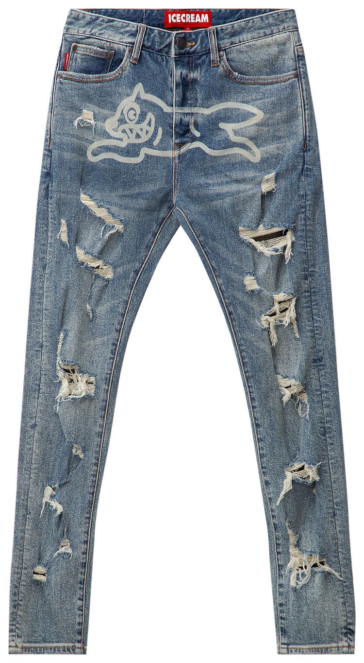 Icecream Running Dog Jeans Sorbet
